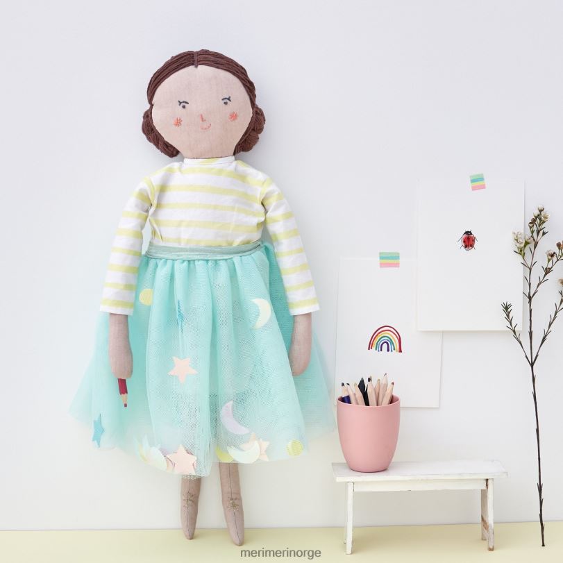 MERI MERI lila dukke 04TF41087 barn leker og kler seg ut