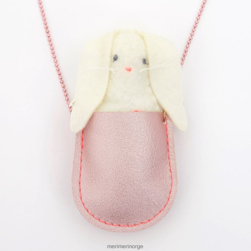 MERI MERI bunny lomme kjede 04TF41075 barn leker og kler seg ut