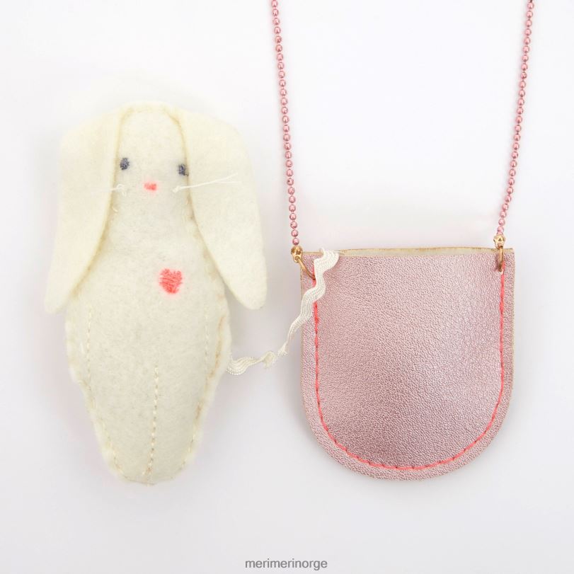 MERI MERI bunny lomme kjede 04TF41075 barn leker og kler seg ut
