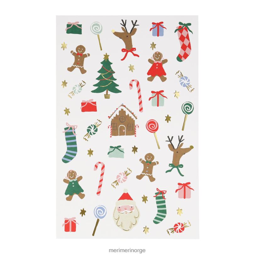 MERI MERI jolly tatoveringsark (x 2 ark) 04TF424 barn leker og kler seg ut
