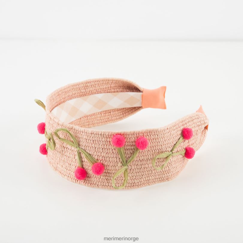 MERI MERI raffia pannebånd kirsebær 04TF41073 barn leker og kler seg ut