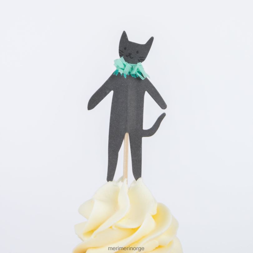 MERI MERI happy halloween cupcake-sett (x 24 toppers) 04TF41020 festutstyr