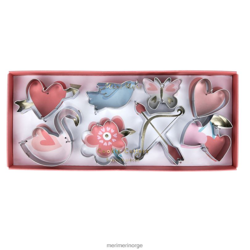 MERI MERI valentine mini kakeutstikkere (x 8) 04TF41023 festutstyr