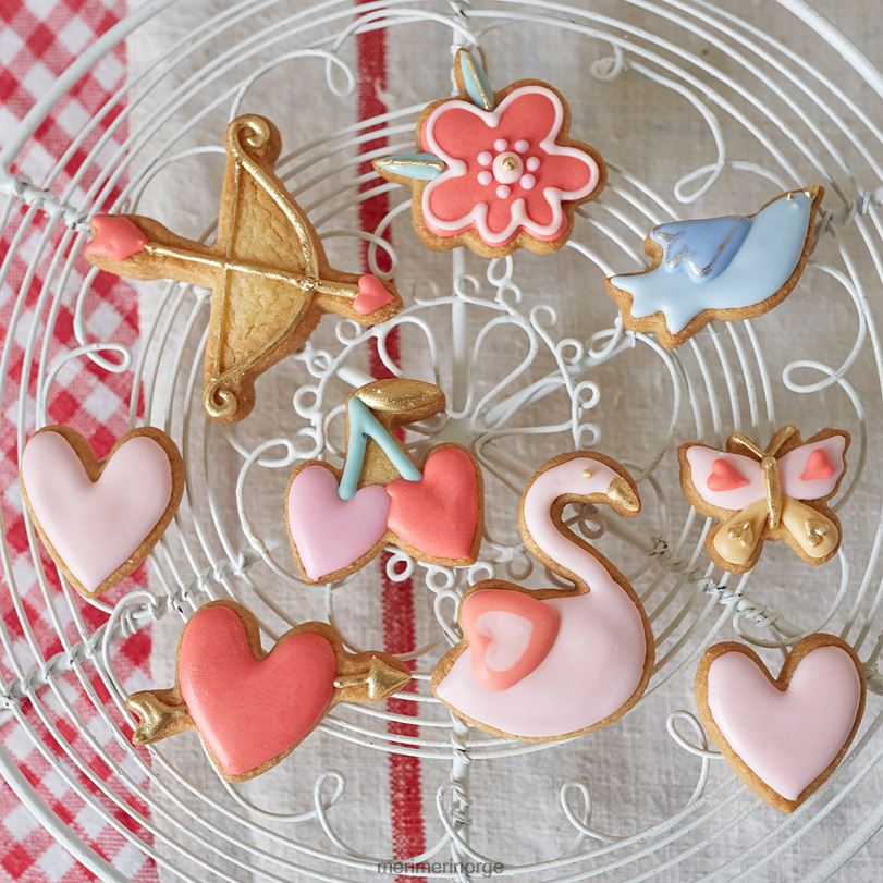 MERI MERI valentine mini kakeutstikkere (x 8) 04TF41023 festutstyr