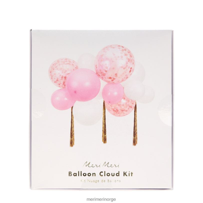 MERI MERI rosa ballongskysett (x 14 ballonger) 04TF41004 festutstyr