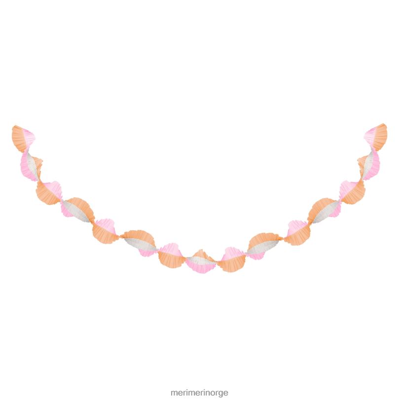 MERI MERI fersken og rosa sydd streamer 04TF4979 festutstyr