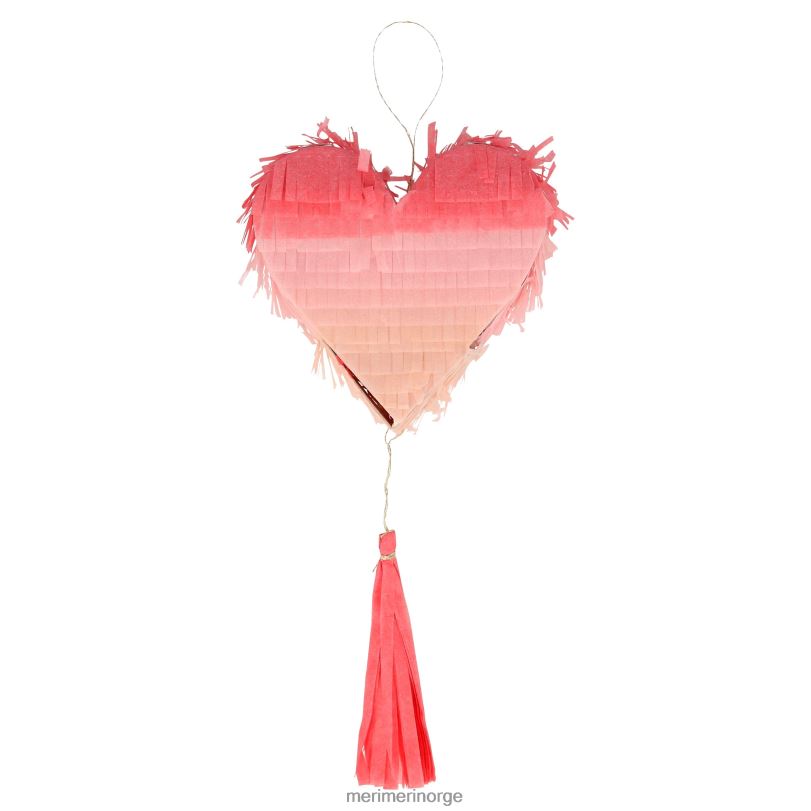 MERI MERI ombre hjerte pinata favoriserer (x 3) 04TF41045 festutstyr
