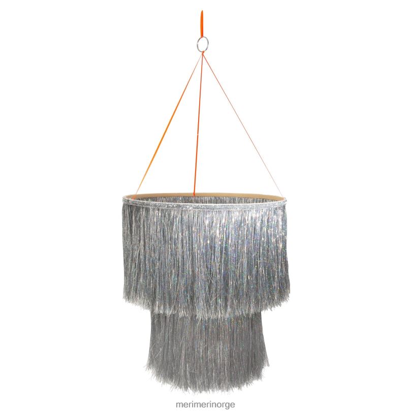 MERI MERI sølv tinsel lysekrone 04TF4982 festutstyr