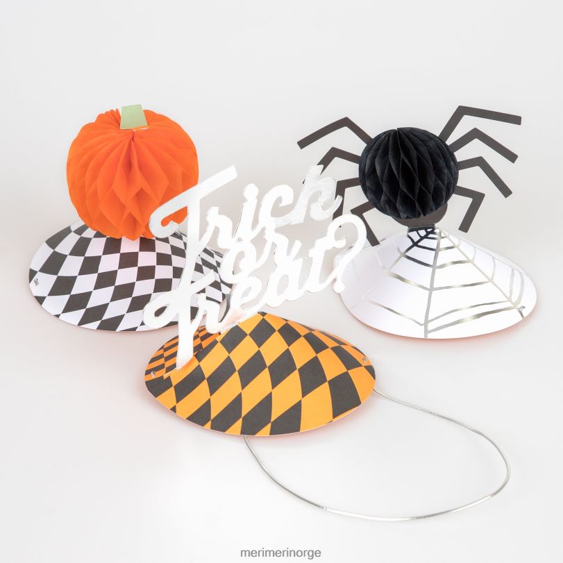 MERI MERI halloween festhatter (x 6) 04TF4961 festutstyr