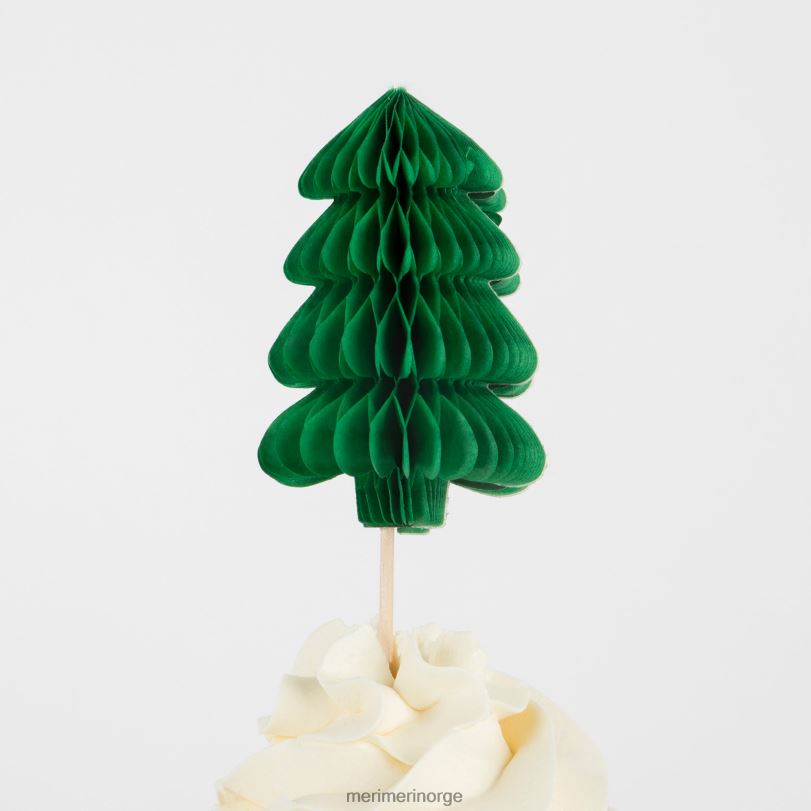 MERI MERI folk woodland cupcake-sett (x 24 toppers) 04TF450 høytidssamling