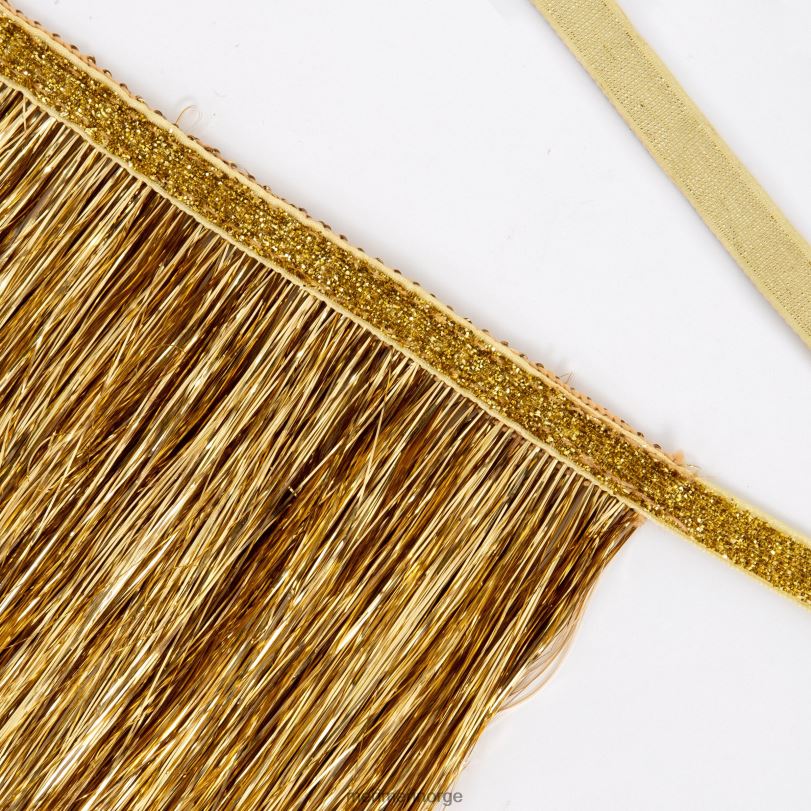 MERI MERI gull tinsel frynser krans 04TF458 høytidssamling