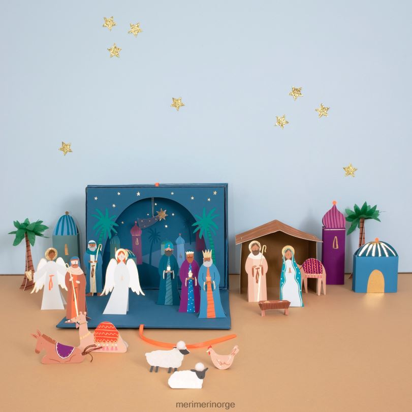 MERI MERI julebordshåndverk adventskalender 04TF4134 høytidssamling