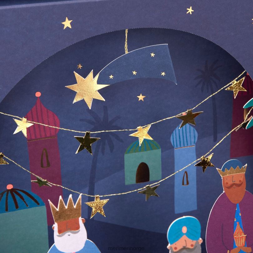 MERI MERI julebordshåndverk adventskalender 04TF4134 høytidssamling