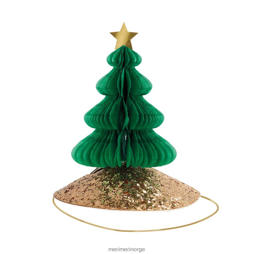 MERI MERI blandede julefesthatter (x 6) 04TF415 høytidssamling