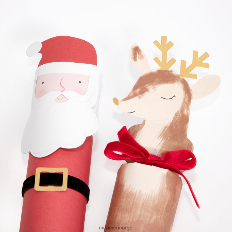 MERI MERI julekarakter store kjeks (x 6) 04TF464 høytidssamling