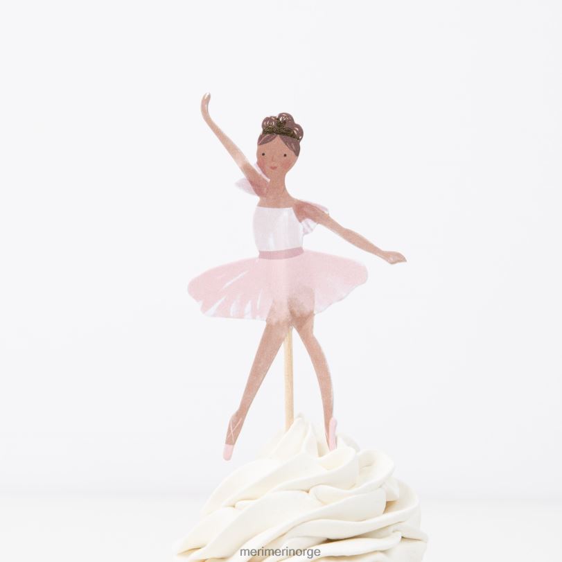 MERI MERI ballerina cupcake-sett (x 24 toppers) 04TF4190 samlinger