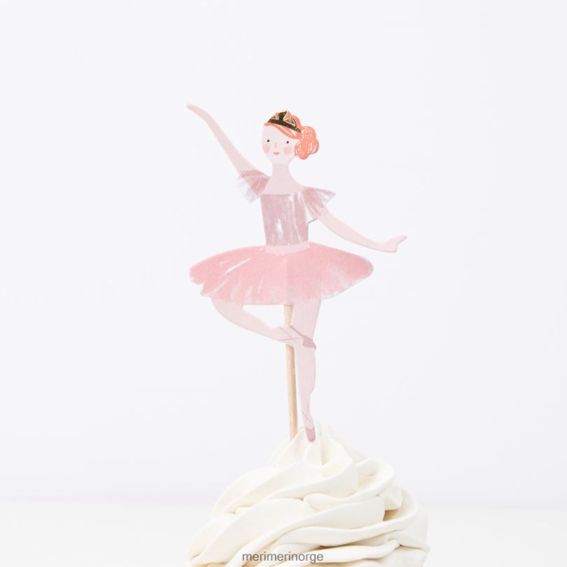MERI MERI ballerina cupcake-sett (x 24 toppers) 04TF4190 samlinger