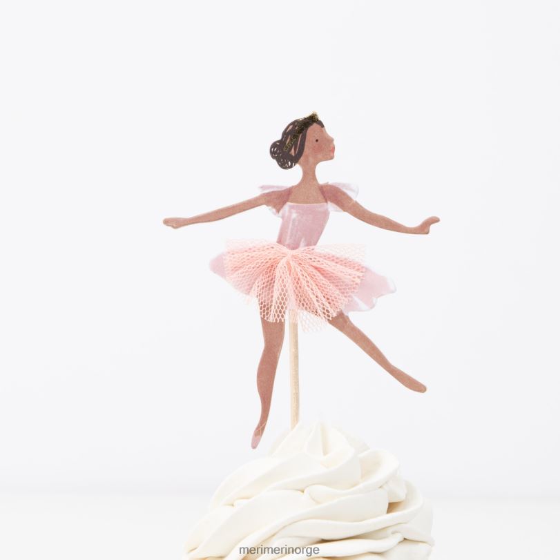 MERI MERI ballerina cupcake-sett (x 24 toppers) 04TF4190 samlinger