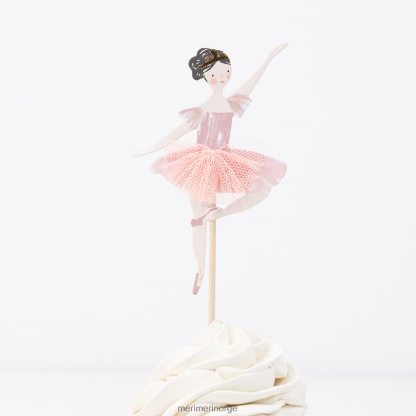 MERI MERI ballerina cupcake-sett (x 24 toppers) 04TF4190 samlinger