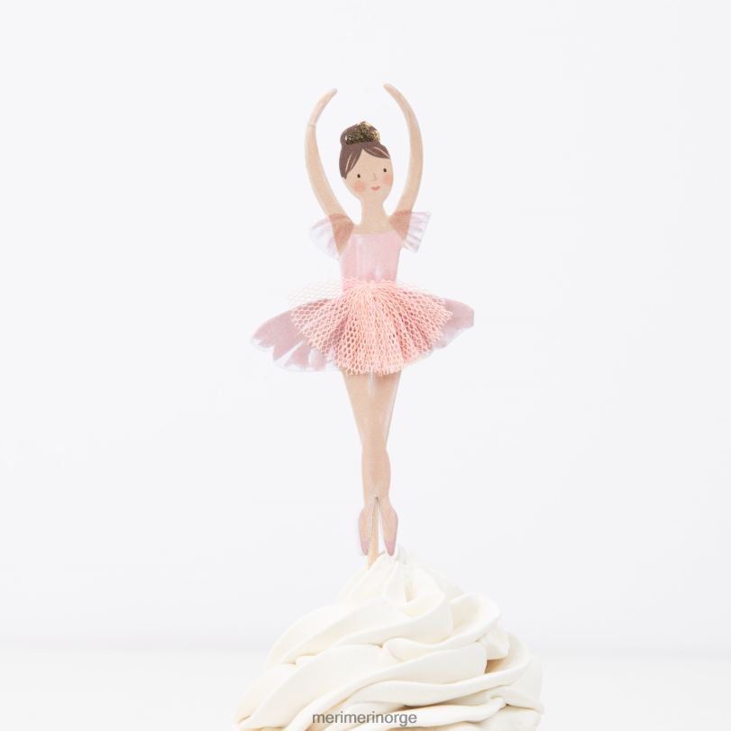 MERI MERI ballerina cupcake-sett (x 24 toppers) 04TF4190 samlinger
