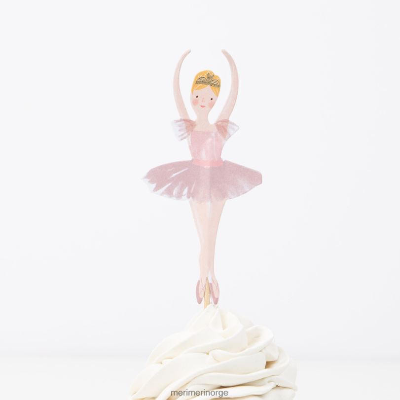 MERI MERI ballerina cupcake-sett (x 24 toppers) 04TF4190 samlinger
