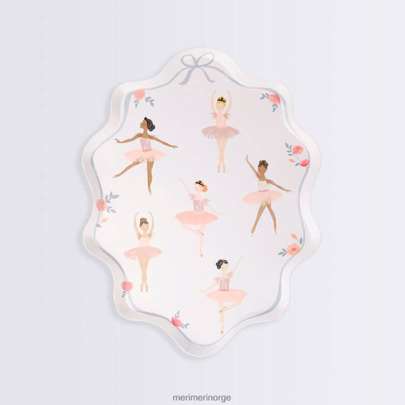 MERI MERI ballerinaplater (x 8) 04TF4193 samlinger