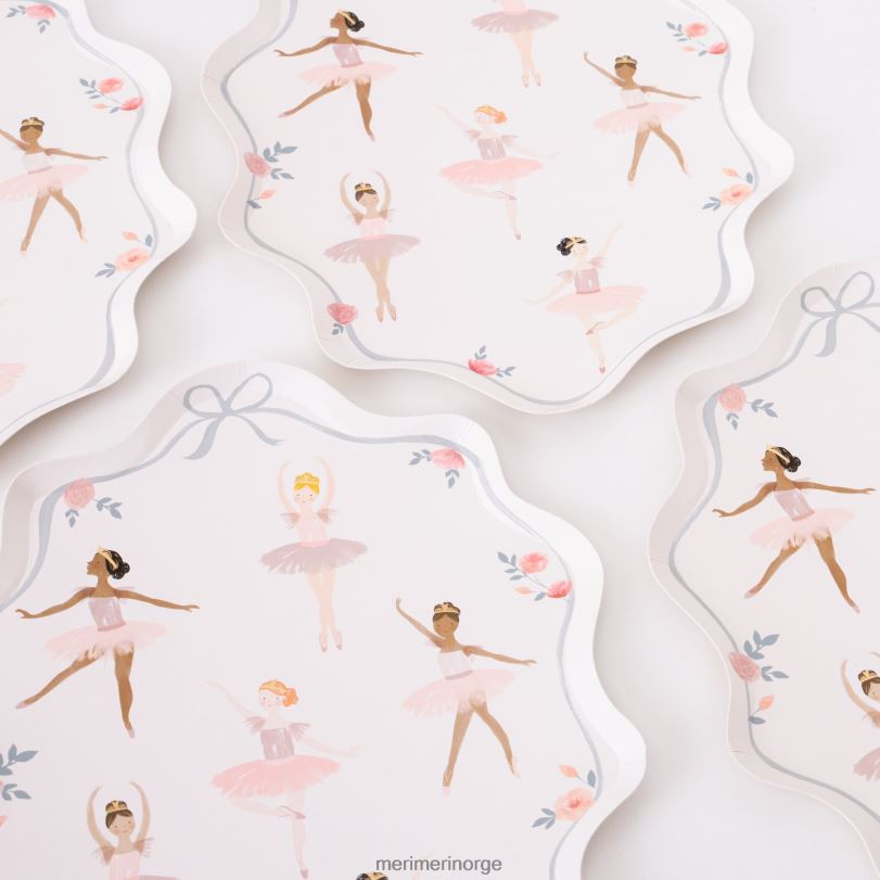 MERI MERI ballerinaplater (x 8) 04TF4193 samlinger