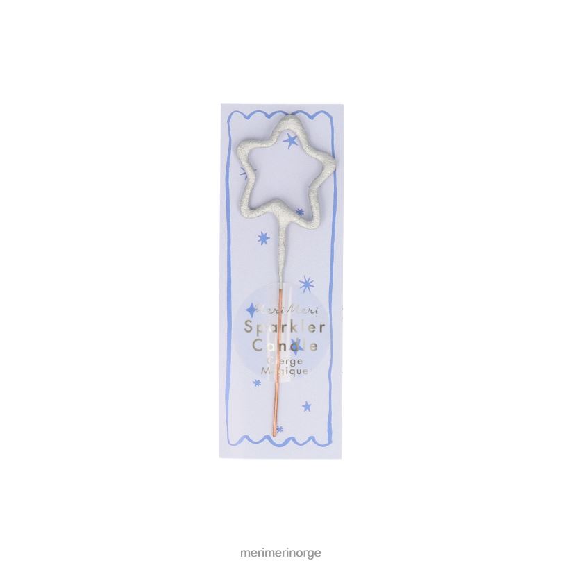 MERI MERI mini sølv sparkler star lys 04TF4233 samlinger