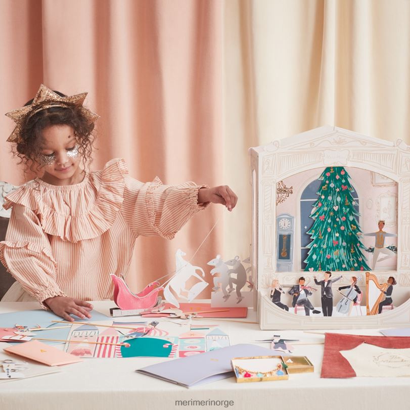 MERI MERI nøtteknekker teater adventskalender 04TF4225 samlinger