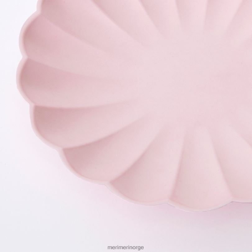 MERI MERI små, rosa komposterbare tallerkener (x 8) 04TF4212 samlinger