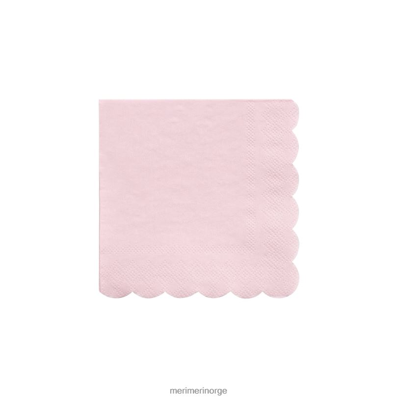 MERI MERI små rosa papirservietter (x 20) 04TF4216 samlinger