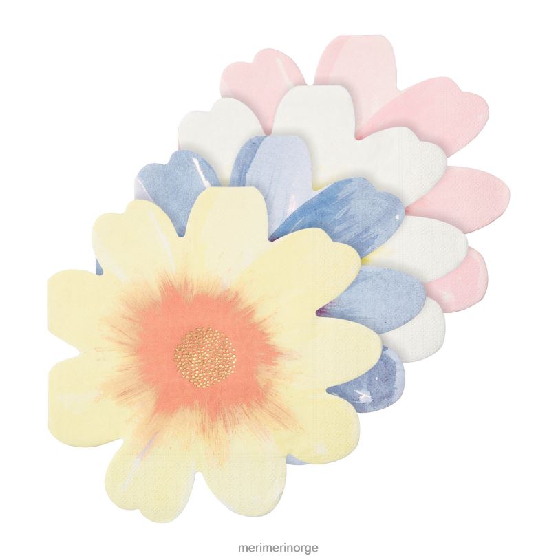 MERI MERI blomsterhageservietter (x 16) 04TF4380 samlinger