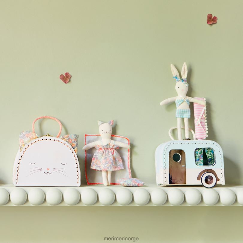 MERI MERI caravan bunny mini koffertdukke 04TF4430 samlinger