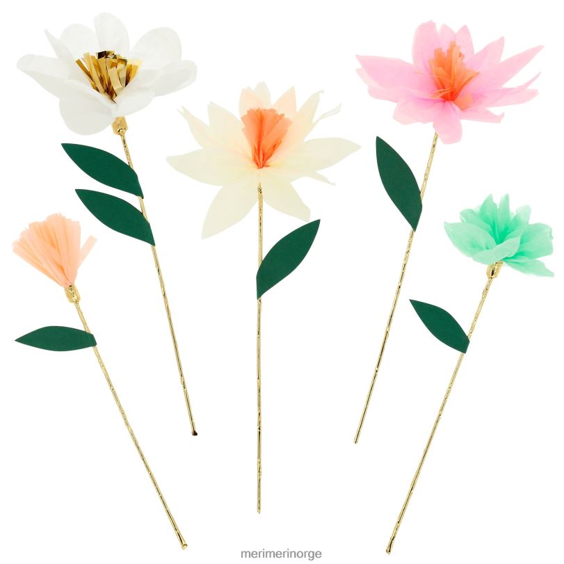 MERI MERI dekorative pinner for blomsterhage (x 10) 04TF4391 samlinger