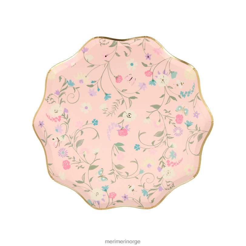 MERI MERI laduree paris blomstersideplater (x 8) 04TF4382 samlinger