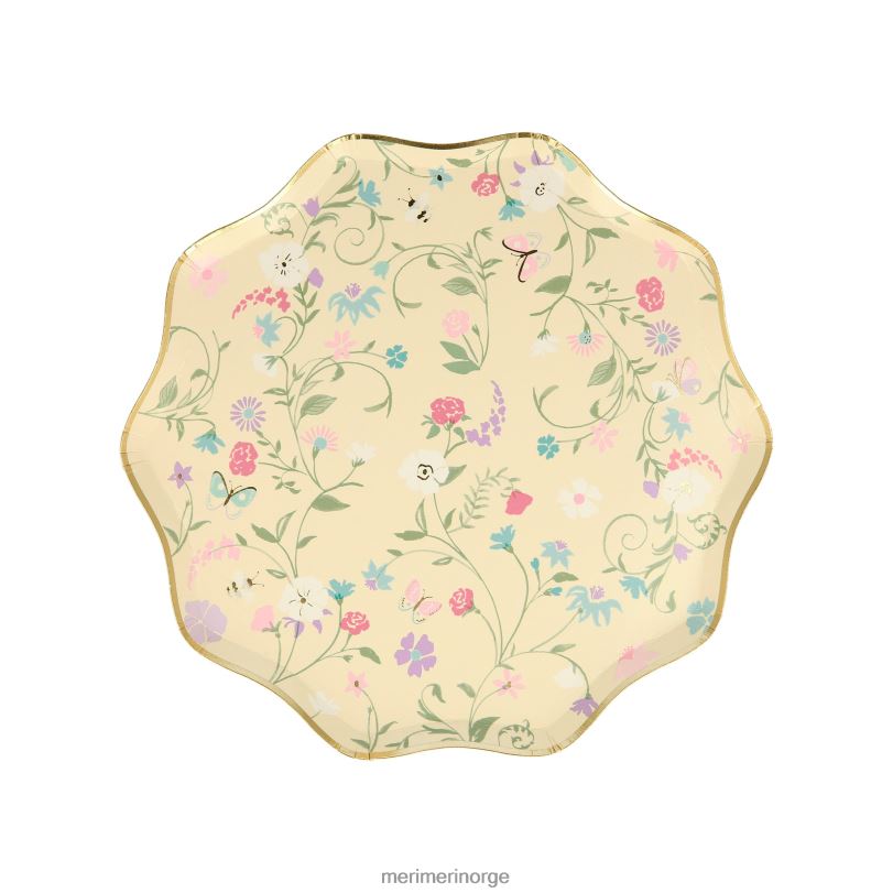 MERI MERI laduree paris blomstersideplater (x 8) 04TF4382 samlinger