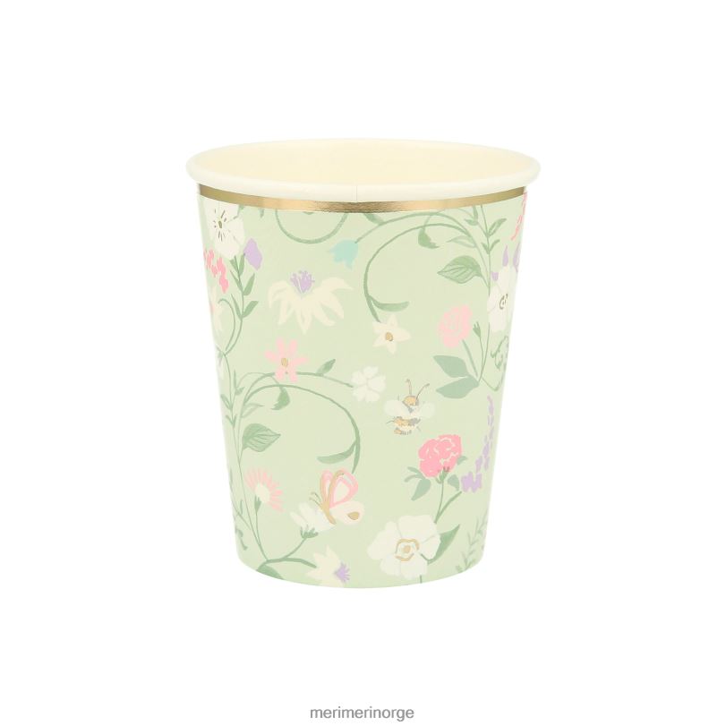MERI MERI lauree paris blomsterkopper (x 8) 04TF4384 samlinger