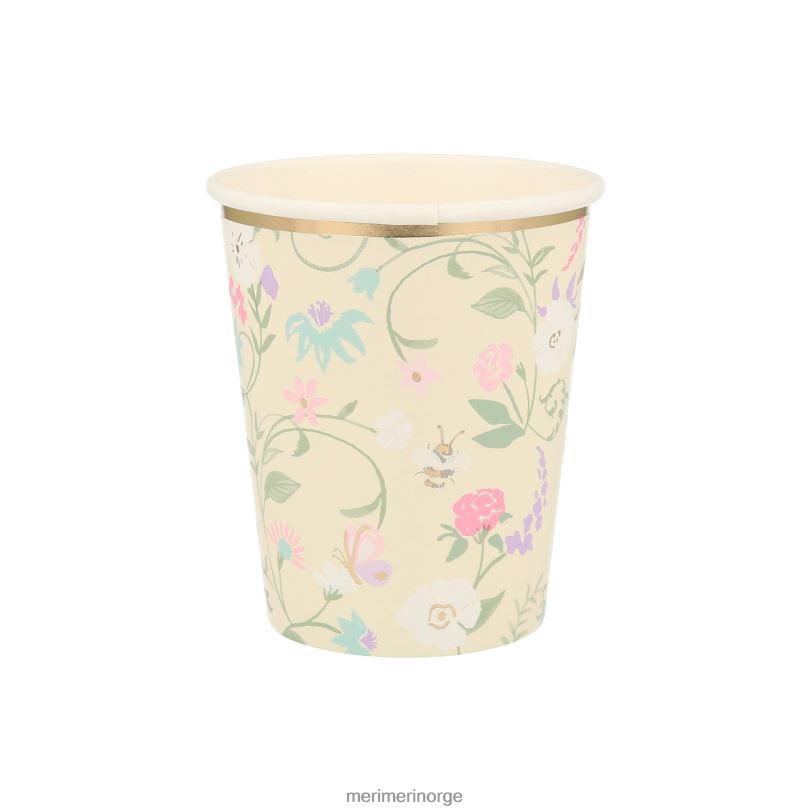 MERI MERI lauree paris blomsterkopper (x 8) 04TF4384 samlinger