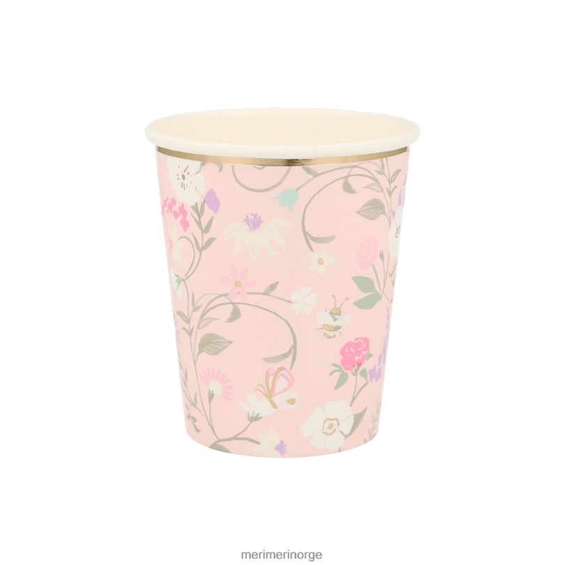 MERI MERI lauree paris blomsterkopper (x 8) 04TF4384 samlinger