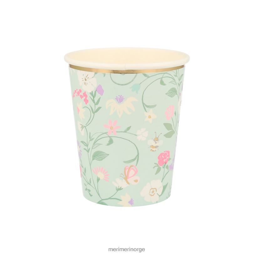 MERI MERI lauree paris blomsterkopper (x 8) 04TF4384 samlinger