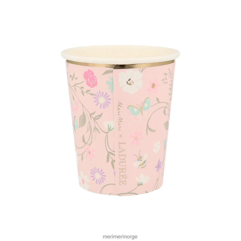 MERI MERI lauree paris blomsterkopper (x 8) 04TF4384 samlinger