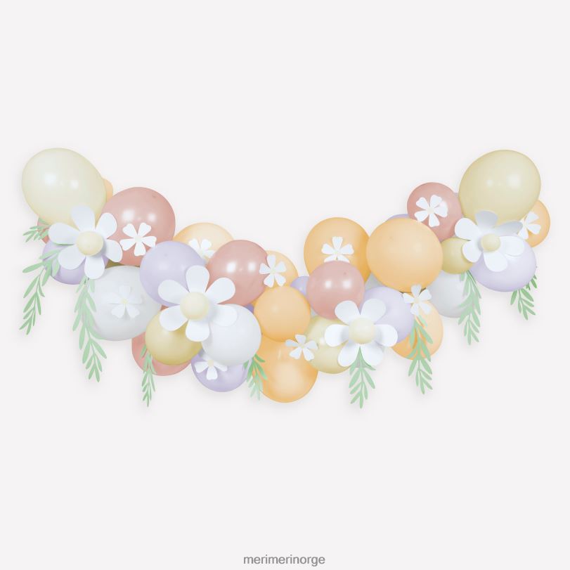 MERI MERI pastellfarget tusenfryd ballongkrans (x 51 ballonger) 04TF4355 samlinger