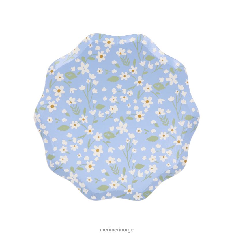 MERI MERI skrøpelige blomstersideplater (x 12) 04TF4363 samlinger