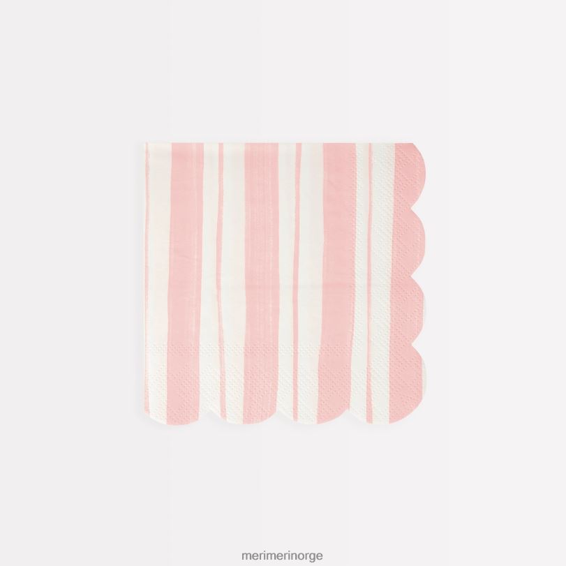 MERI MERI tikkende stripe små servietter (x 16) 04TF4441 samlinger