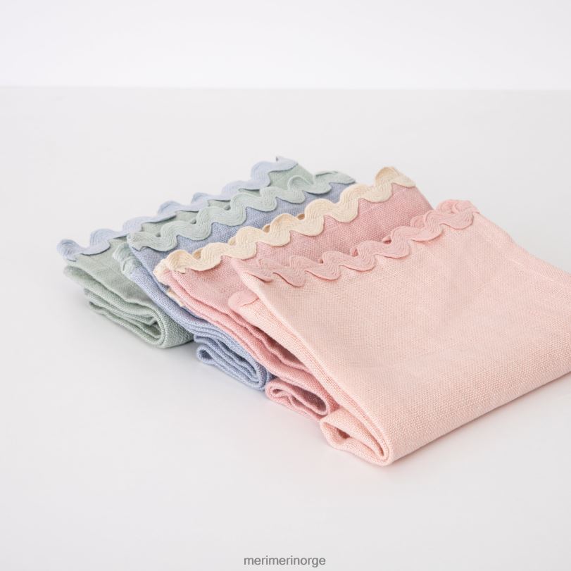 MERI MERI pastell stoffservietter (x 4) 04TF4568 samlinger