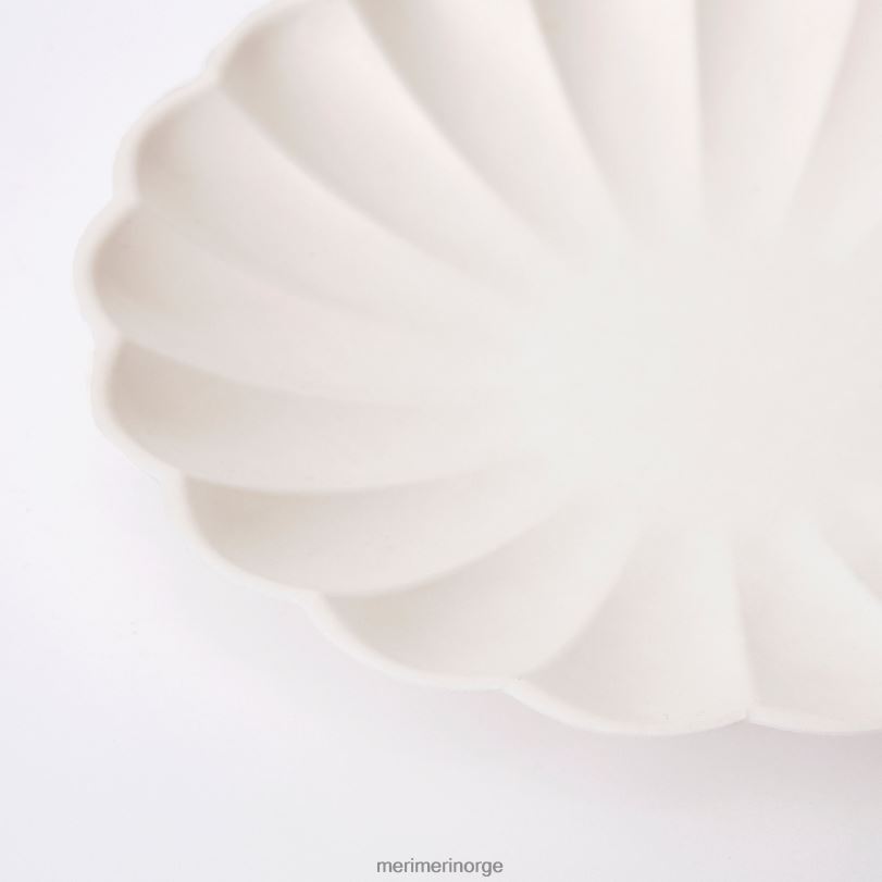 MERI MERI små kremkomposterbare tallerkener (x 8) 04TF4572 samlinger