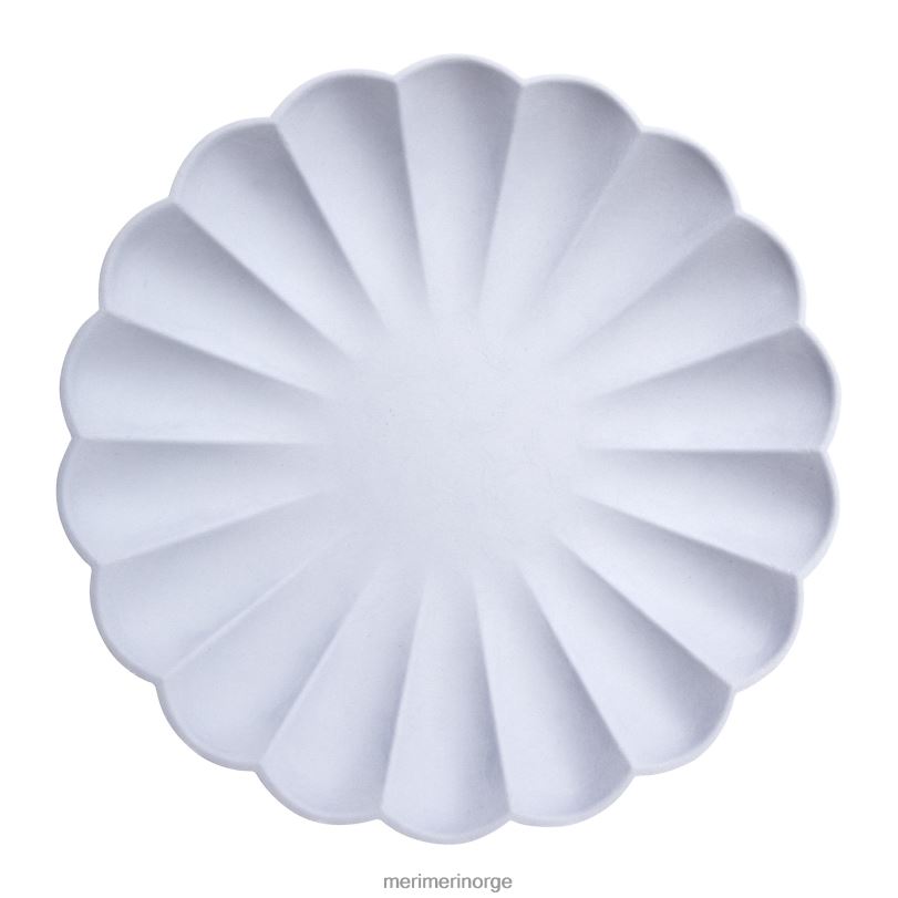 MERI MERI store myke lilla komposterbare plater (x 8) 04TF4574 samlinger