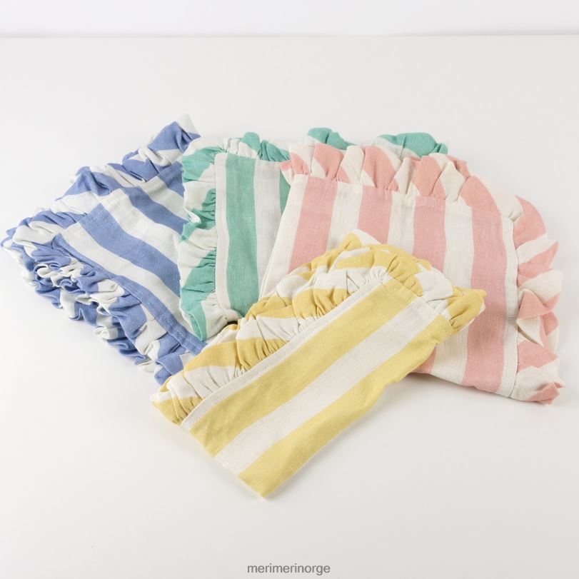 MERI MERI stripe volanger stoffservietter (x 4) 04TF4561 samlinger