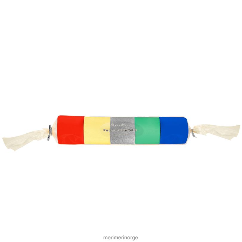 MERI MERI bursdags-crepe-papirstreamers (x 5) 04TF4490 samlinger
