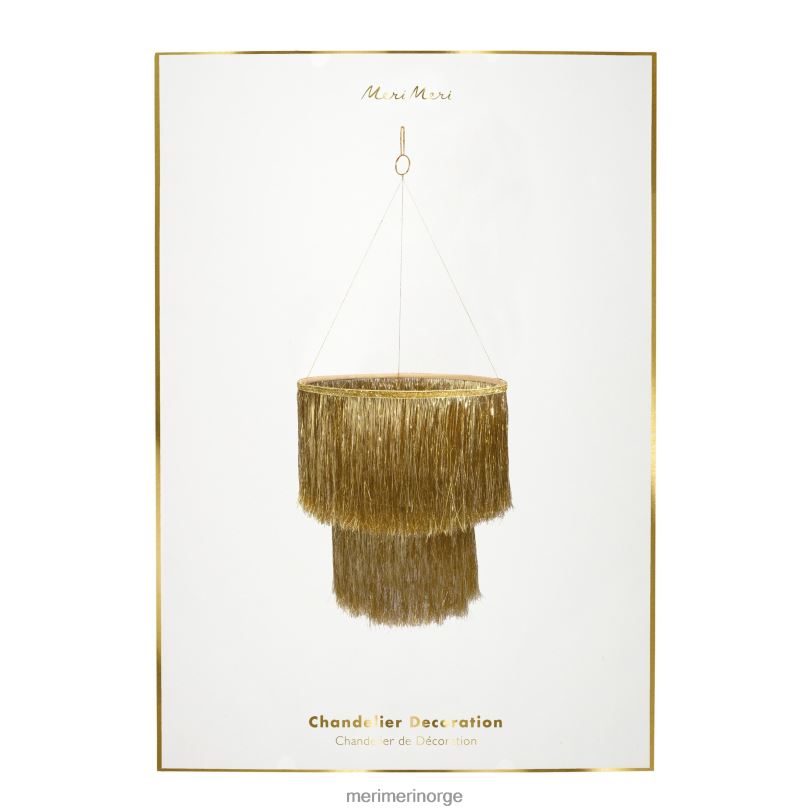 MERI MERI gull tinsel lysekrone 04TF4504 samlinger